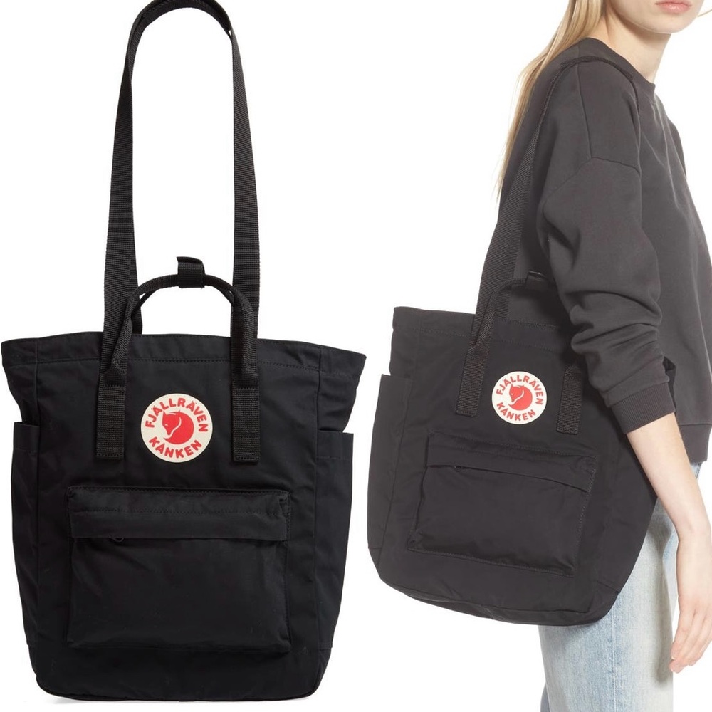 Fjallraven tote backpack